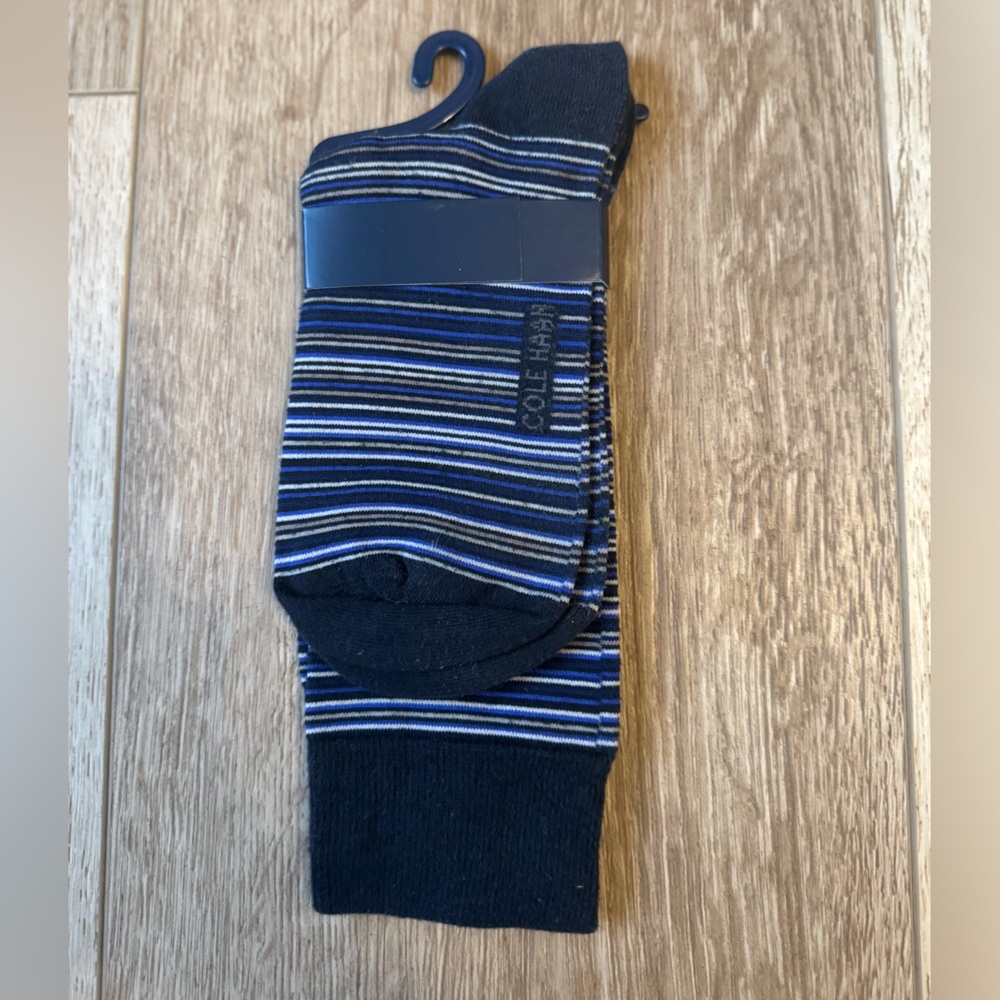 NWT Cole Haan Men’s Navy Dress Socks